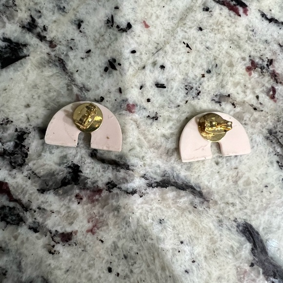 ♥️Clay Rainbow earrings handmade - Picture 4 of 4